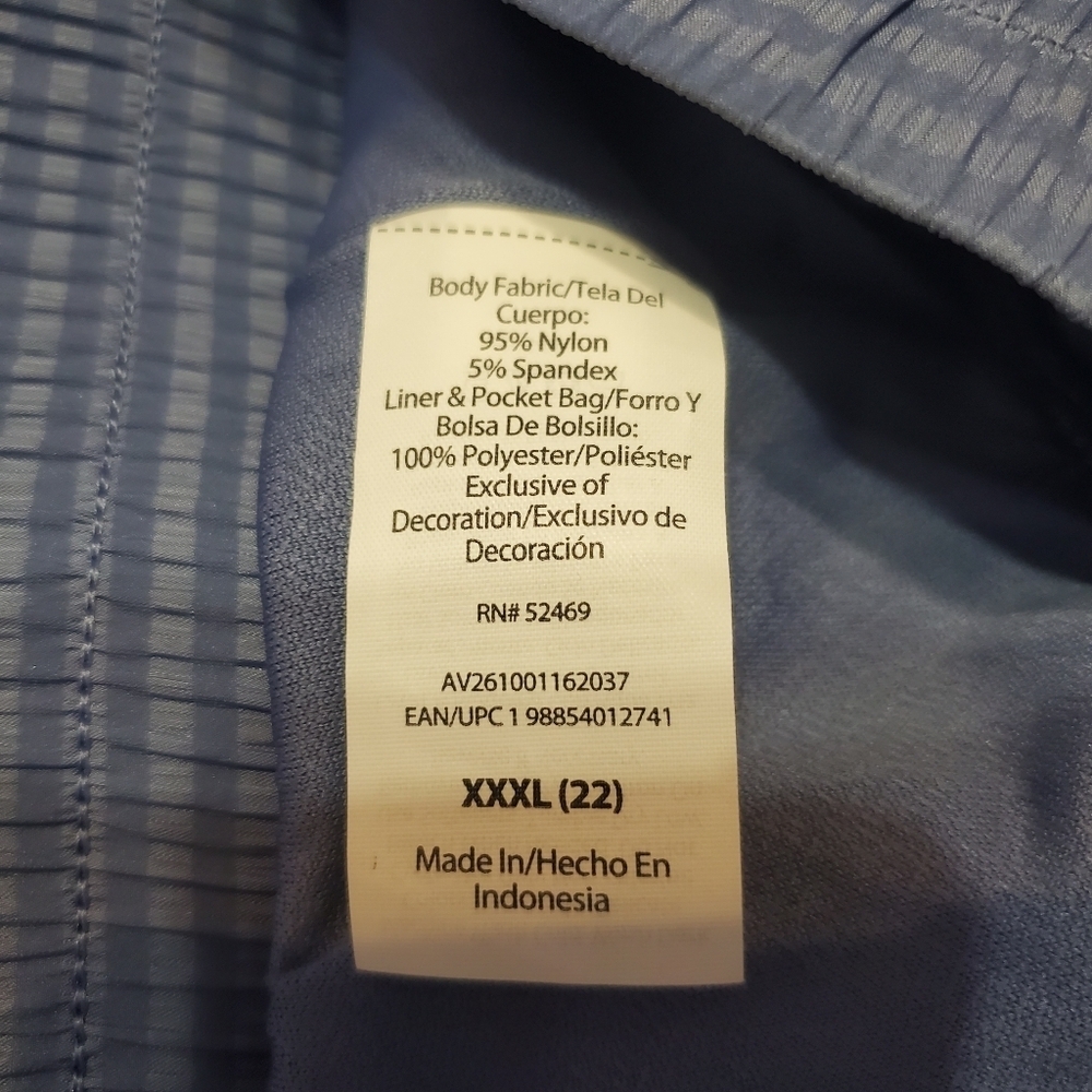 NWT Avia Women's Hybrid Seersucker Athletic Shorts XXXL 22 - Picture 4 of 11